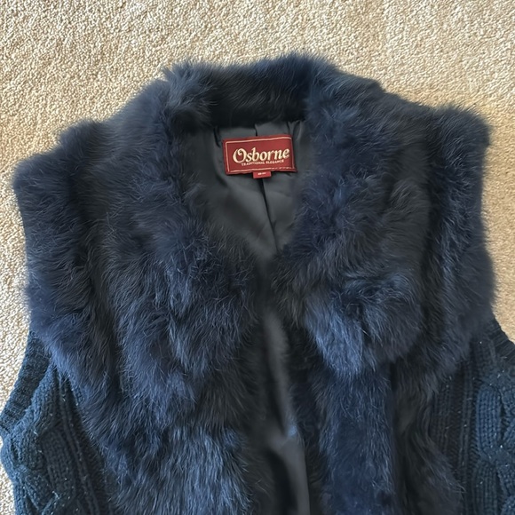 Furred Sweater Vest - Picture 3 of 7